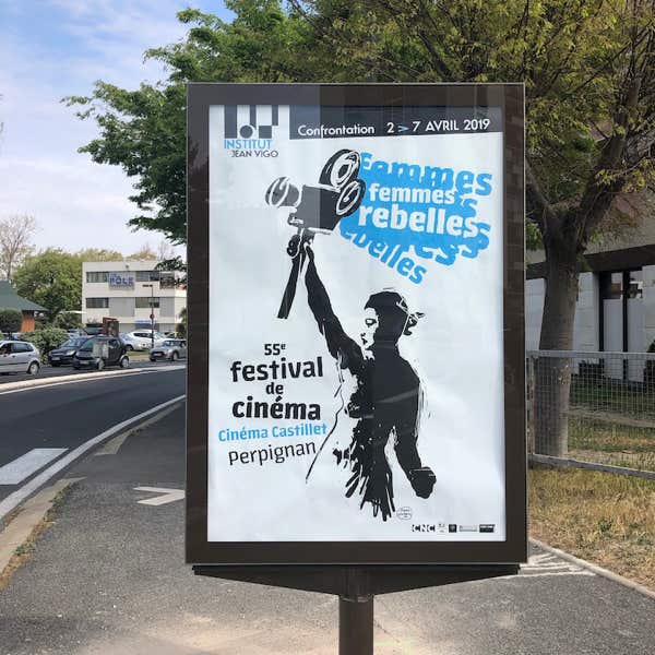 affiche, festival de cinéma Confrontations, manu clabecq