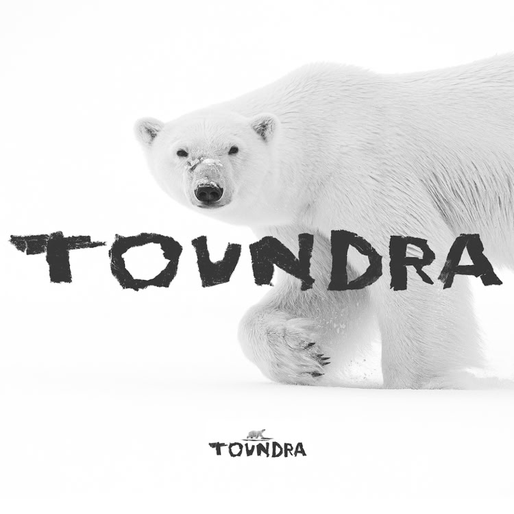 logo exposition Toundra, Olivier Larrey, photographe