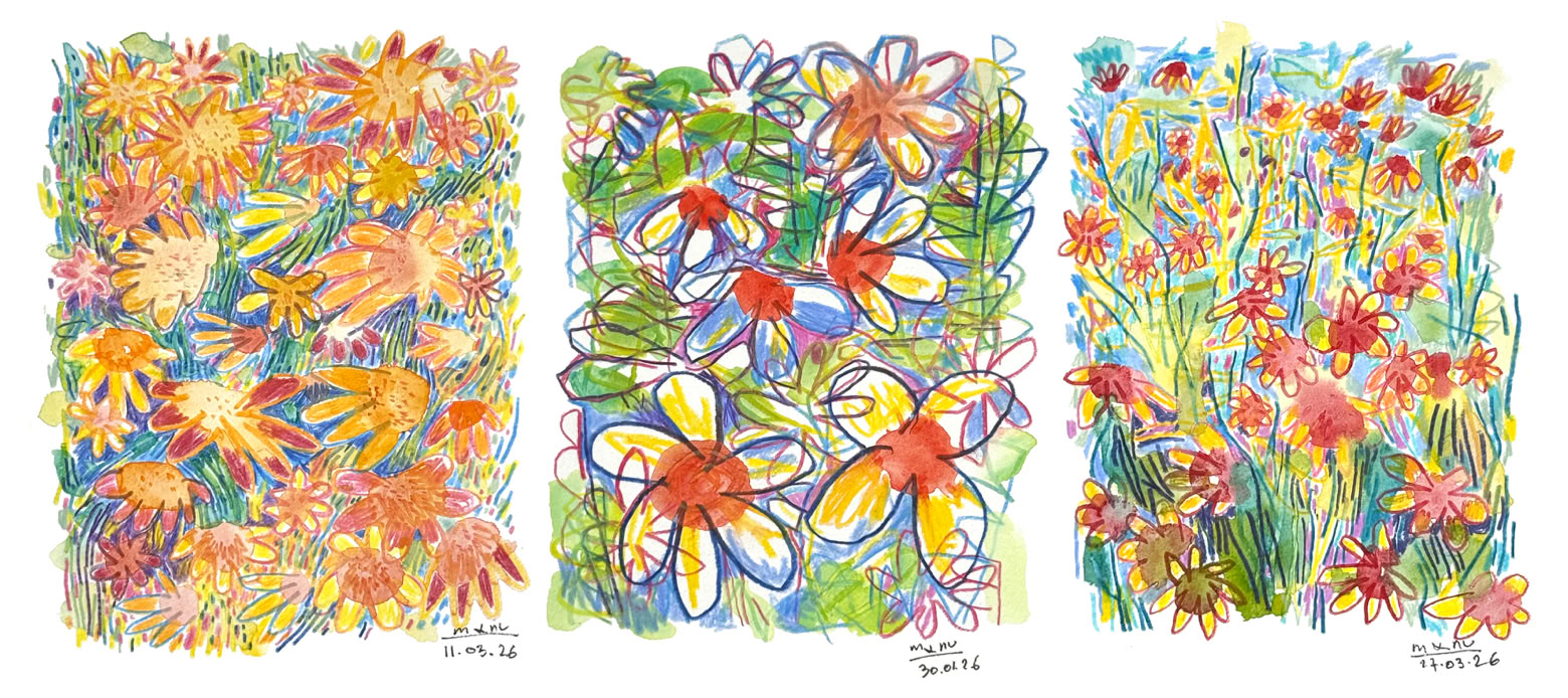 Installation 400% Flowers fields
