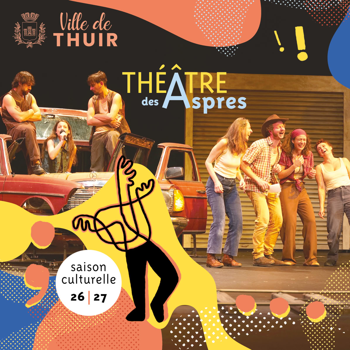 identité graphique du département Danse Conservatoire de Perpignan